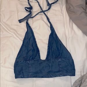 Forever 21 Tie Halter Top